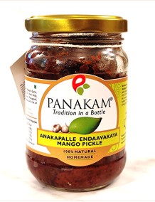 Anakapalle Endaavakaaya Mango Pickle (With Garlic)