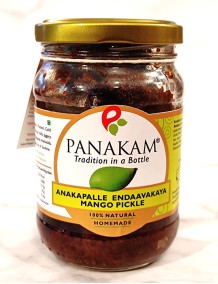 Anakapalle Endaavakaaya Mango Pickle (Without Garlic) 