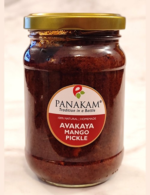 Avakaya Mango Pickle with Garlic