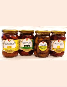 Citrus Pickles - 4 pickles - Lime, Narthangai, Dhabbakai and Lime & Pepper