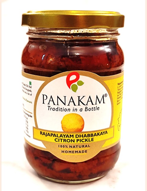 Rajapalayam Dhabbakaya (citron) pickle